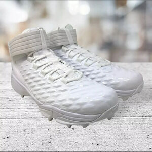 Nike Air Jordan Force Savage Pro 2 Shark Mens Siza 15 White Football CV1666-103‎